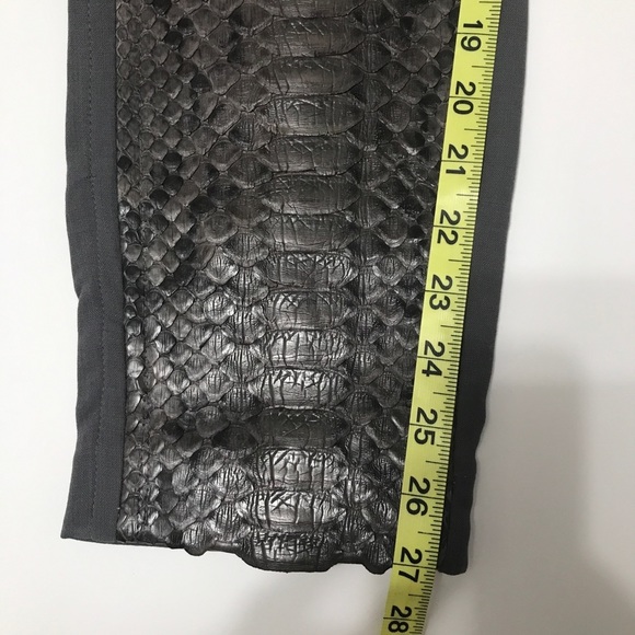 Kaufmanfranco Python-Front Cropped Pants - Picture 16 of 16